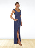 Kenzie A-Line Sweetheart Neckline Pleated Mesh Floor-Length Dress STKP0022623