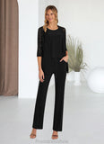 Natalie Cover Up Lace Jumpsuit/Pantsuit black STKP0022692