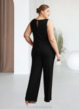 Natalie Cover Up Lace Jumpsuit/Pantsuit black STKP0022692