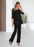 Natalie Cover Up Lace Jumpsuit/Pantsuit black STKP0022692