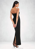 Kayley Asha Black Rhinestone Maxi Dress Atelier Dresses | Azazie STKP0022877