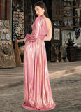 Emilia Hera Rose Quartz Disco Gown Atelier Dresses | Azazie STKP0022885