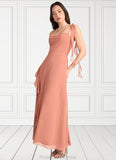 Araceli Candace Copper Ruffle Gown Atelier Dresses | Azazie STKP0022897