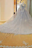 2024 Off The Shoulder A Line Wedding Dresses With Beads Court Train PY4SK6MN