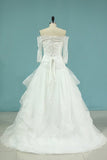 2024 Wedding Dresses Mermaid Sweetheart Tulle PRBAERGC