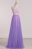 2024 New Arrival Sweetheart Homecoming Dresses Sheath Tulle & Lace With P8C9Q14M