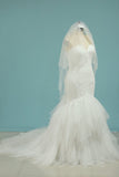 2024 New Arrival Sweetheart Tulle With Applique Mermaid PCSMZLTD