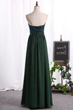 2024 Gorgeous Prom Dresses Sweetheart A Line Chiffon P5A5LQHJ