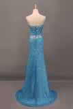 2024 Sweetheart Sheath/Column Prom Dress Lace PGHHZSR1