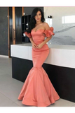 Trumpet/Mermaid Off-The-Shoulder Prom Dress Simple Evening STKPQRAYGBD