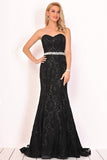 2024 Evening Dresses Sweetheart Beaded Waistline PPBSC3T2