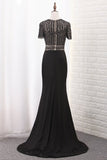 2024 New Arrival Scoop Spandex Mermaid Beaded Bodice PSJQR4S5