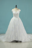 2024 Wedding Dresses Ball Gown Off The Shoulder Tulle PYBXEXJ4