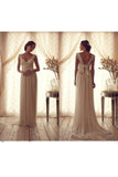 2024 V Neck Cap Sleeves Wedding Dresses Chiffon Floor Length With PD1NMPSJ