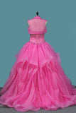 2024 Organza Sweetheart Ball Gown Quinceanera Dresses P55F9RAM