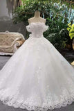 2024 Special Offer Boat Neck Wedding Dresses Lace Up Boat Neck With P46D3YQB