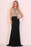 2024 Mermaid Scoop Spandex Prom Dresses P8M45QED