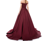 Elegant Prom Dress Sleeveless Prom Dress Burgundy Evening Dress Evening Party Dress