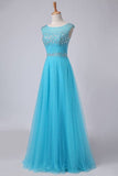 2024 Scoop Backless A Line Floor Length Prom PTDG8MR1