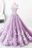 Off The Shoulder Gorgeous Long Prom Dress Charming Formal Dress With STKPKXA1PHA