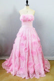 2024 Lovely Wedding Dresses A Line Sweetheart Ball Gown PCP7S8SP