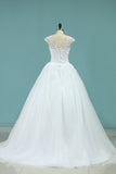 2024 Straps Wedding Dresses Ball Gown Tulle PP89DTPD