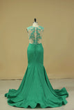 2024 Scoop Mermaid/Trumpet Prom Dresses PGBY5RJG