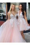 See Through Appliqued Homecoming Dresses V Neck Short Dress