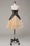 2024 A Line Sweetheart Homecoming Dresses Tulle & Lace Short/Mini PA8BDRHC