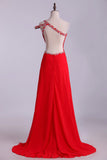 2024 Prom Dresses Sheath Floor Length One Shoulder PYMJPNJ4