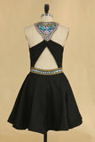 2024 Scoop Homecoming Dresses A Line Elastic PMES2TFJ