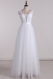 2024 Scoop Wedding Dresses Open Back A P9A6Y6QQ