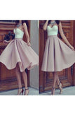 2024 New Arrival Bicolor Cocktail Dresses Sweetheart Satin P4TJQ54B