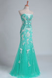 2024 Prom Dresses Strapless Column With Beading PNYAMHRP