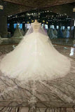 2024 New Arrival Gorgeous Wedding Dresses Lace Up Tulle A-Line P1N2DASB