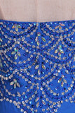 2024 New Arrival Dark Royal Blue Sweetheart Prom Dresses A Line With Beaded Bodice PQ3B9B5K