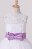 2024 New Arrival A Line Flower Girl Dresses Scoop P8EHL1LC