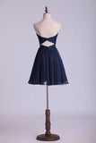 2024 Homecoming Dresses Sweetheart A Line Short Chiffon With PAXR1DTR