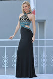 2024 Prom Dresses Scoop Spandex With Beading PZKB3688