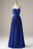 Gorgeous Pleating Long Evening Dress Prom Dress