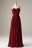 Gorgeous Pleating Long Evening Dress Prom Dress