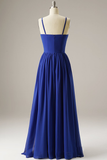 Gorgeous Pleating Long Evening Dress Prom Dress