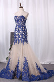 2024 Prom Dresses Sweetheart Tulle With Applique PRD3NQB1