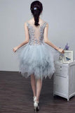 2024 See-Through Homecoming Dresses A Line Scoop PP9X1BFZ