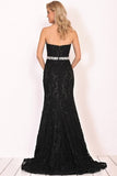 2024 Evening Dresses Sweetheart Beaded Waistline PPBSC3T2