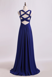 2024 Halter Prom Dresses A Line Floor Length