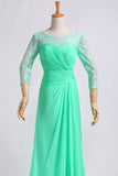 2024 Mother Of The Bride Dresses Floor Length PCSLNKKD