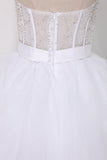 2024 Wedding Dresses Sweetheart Beaded Bodice Court PPHNZCM2