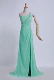 2024 Prom Dresses Sheath/Column Split Front PM1ZZZH5