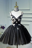 2024 Tulle Homecoming Dresses Spaghetti Straps With PGJCXFME